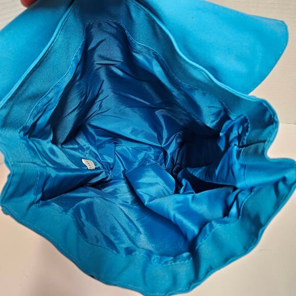 Blue Vintage Milano Series Shoulder/Crossbody Satchel Messenger Bag - Picture 5 of 13